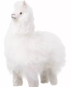 Apu kuntur knuffel Alpaca 15cm wit