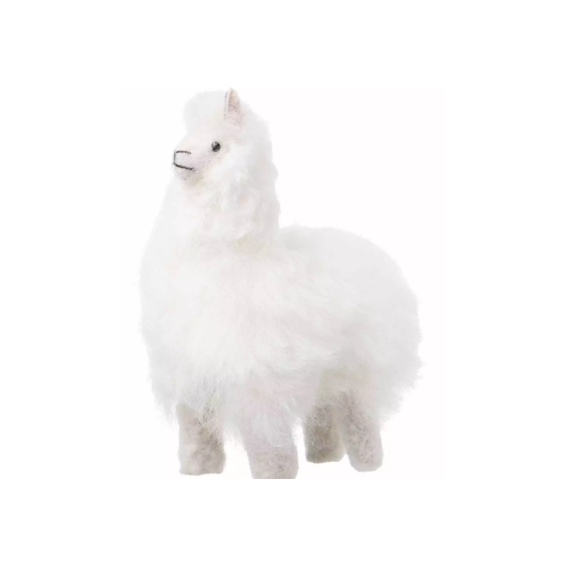 Apu kuntur knuffel Alpaca 15cm wit