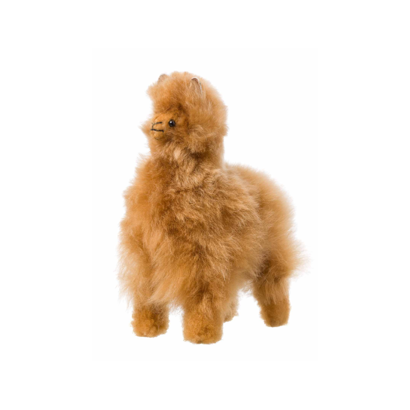Apu kuntur knuffel Alpaca 10cm wit