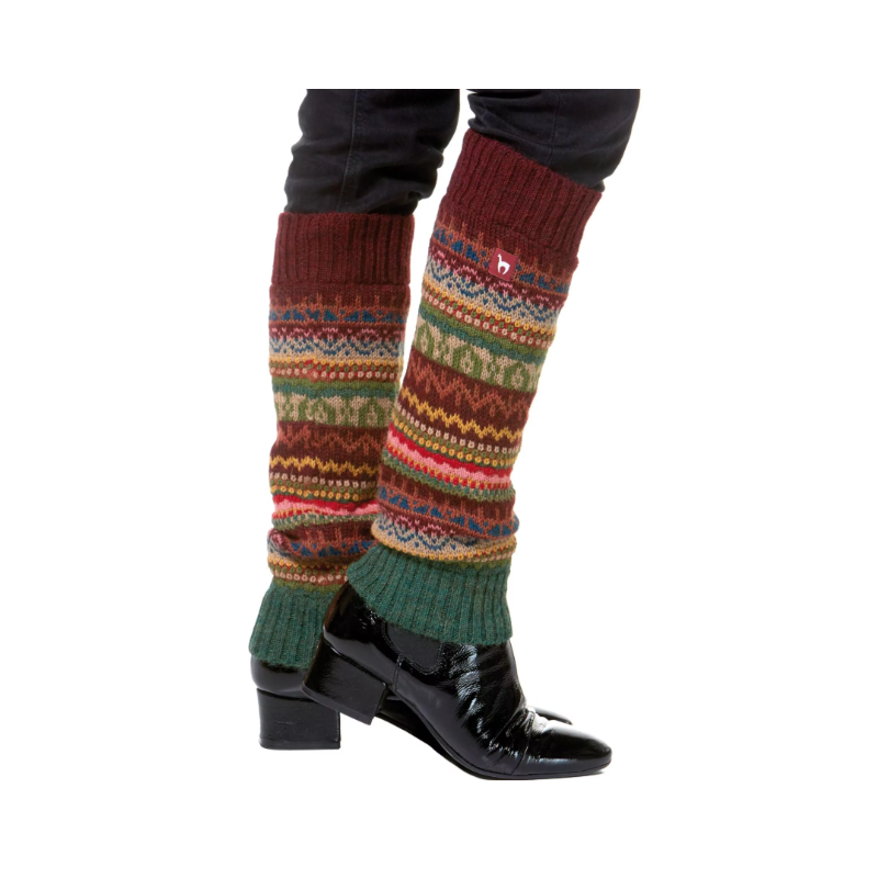 Apu Kuntur baby alpaca beenwarmers Luna