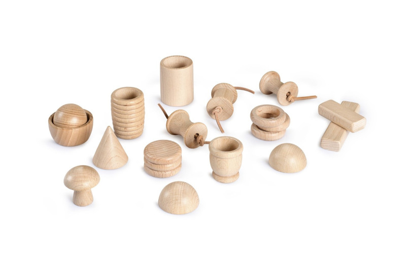 Grapat doosje met schatten naturel (16-133)