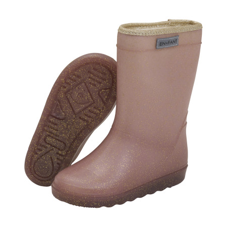 En Fant booties old rose children
