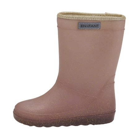 En Fant booties old rose children