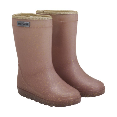 En Fant booties old rose children