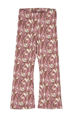 Musli katoenen broek met herfstbloemen