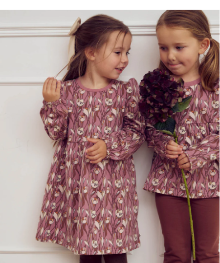 Müsli AUTUMN floral printed dress