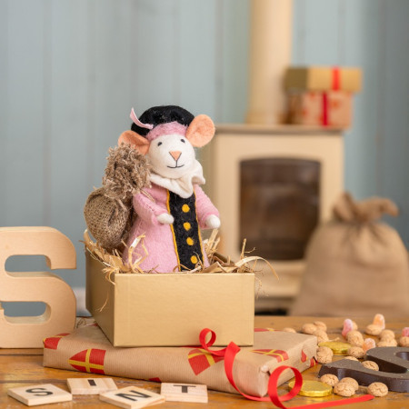 Sjaal met verhaal Sintermuis