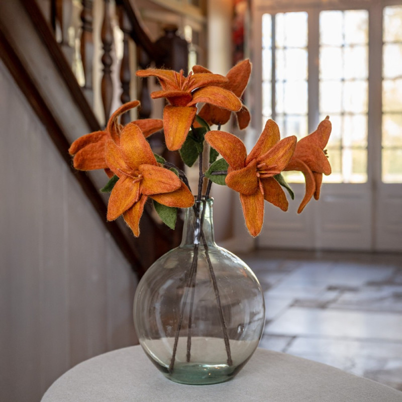 Sjaal met Verhaal lilly cognac