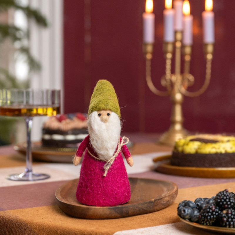 Sjaal met Verhaal indian summer kabouter burgundy