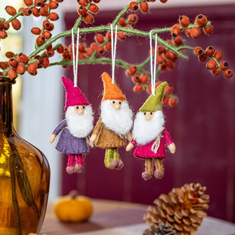 Sjaal met Verhaal indian summer hanger kabouter verschillende kleuren