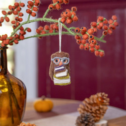 Sjaal met Verhaal indian summer hanger owl three books