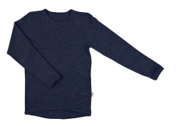 Joha merinowollen longsleeve navy (16341)