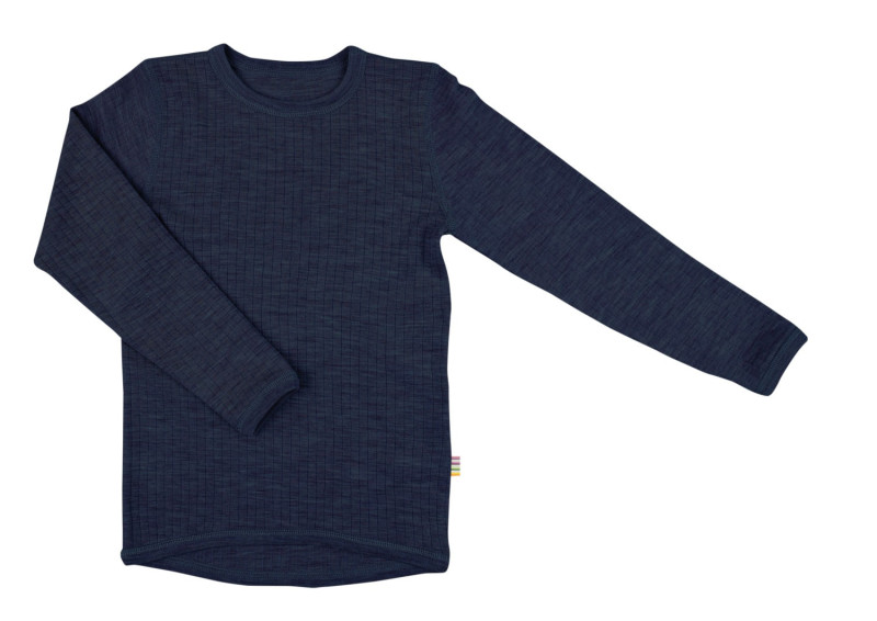 Joha merinowollen longsleeve navy (16341)