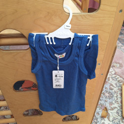 Joha outlet wolzijde  hemd met boxer blauw