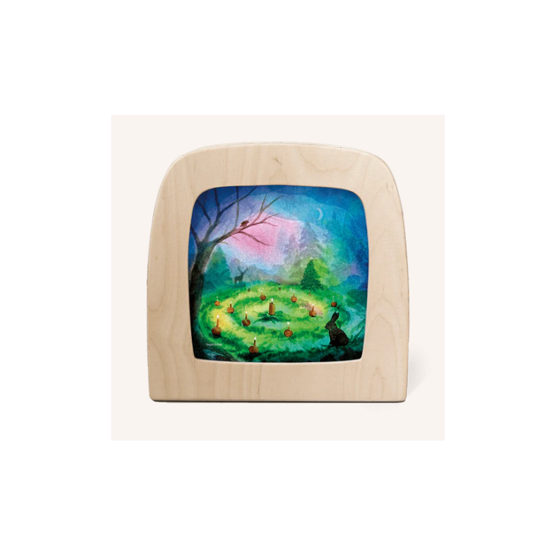 Vogel Geluk - Adventstuin Silhouet