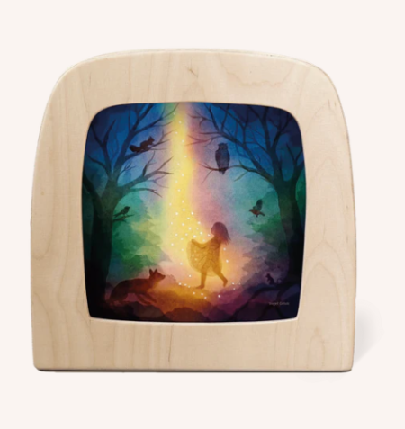 Vogel Geluk - Sterrengeld Silhouet