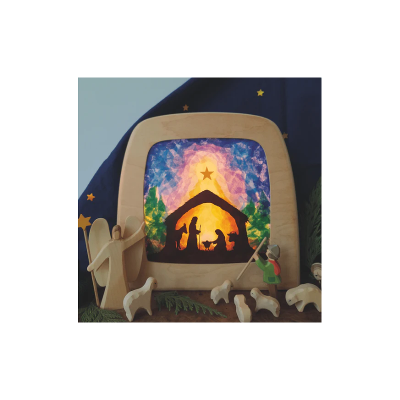 Vogel Geluk - DIY silhouette christmas