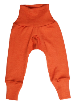 Cosilana pants long 70% wool en 30% silk orange (71016)