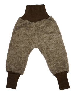 Cosilana pants woolcottonfleece brown (48925)