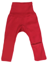 Cosilana pants with socks (foldable) 70% wool 30% silk red (71018)