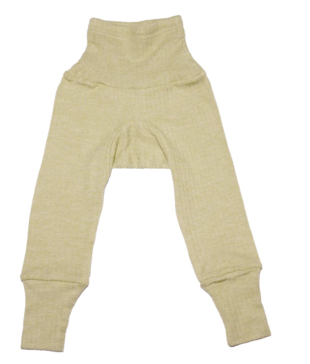 Cosilana pants cotton/wool/silk green (91016)