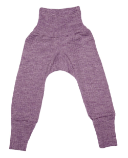 Cosilana pants cotton/wool/silk purple  (91016)
