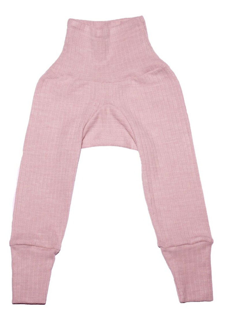 Cosilana broekje katoen/wol/zijde roze