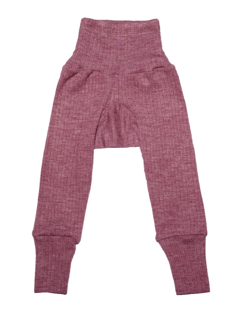 Cosilana pants cotton/wool/silk burgundy (91016)