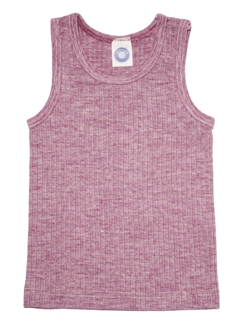 Cosilana sleeveless shirt burgundy (91230)