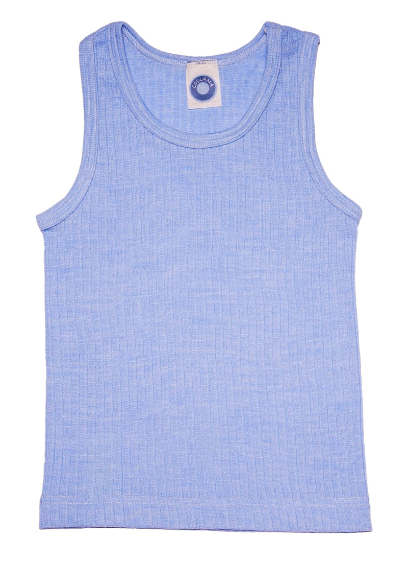 Cosilana sleeveless vest soft blue (91230)