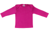 Cosilana lange mouw t-shirt met envelophals 70% wol 30% zijde  roze