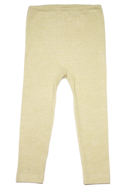 Cosilana legging katoen/wol/zijde groen