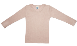 Cosilana longsleeve cotton/wool/silk soft pink (91233)