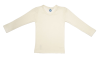 Cosilana longsleeve katoen/wol/zijde naturel