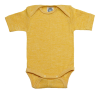 Cosilana short sleeved body cotton/wool/silk yellow (91052)