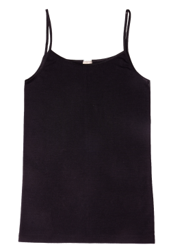 Cosilana undershirt wool/silk black  (710431)