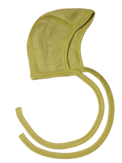 Cosilana strikmutsje 70% wol 30% zijde groen