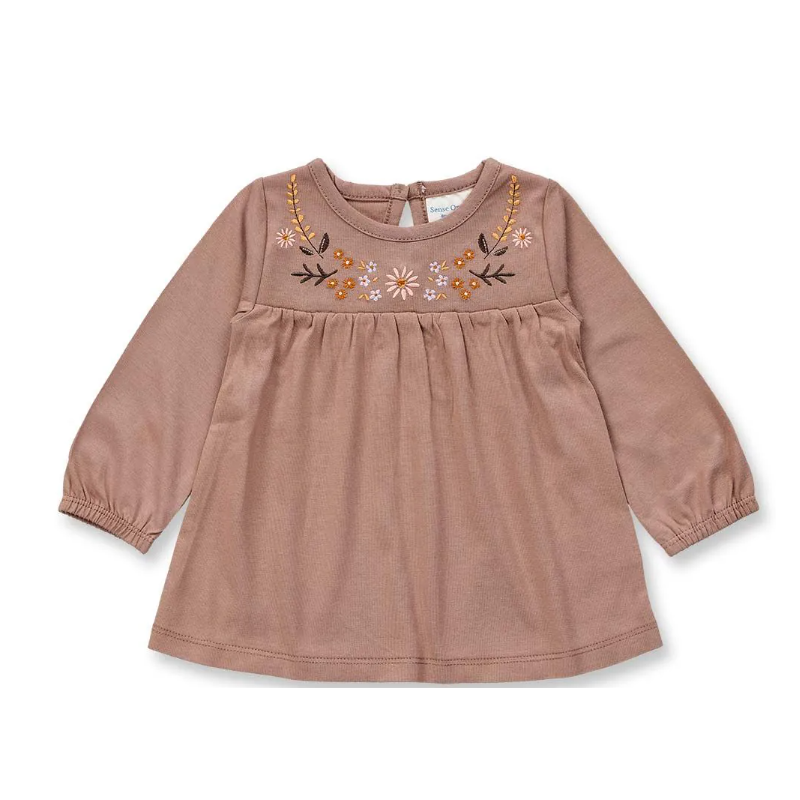 Sense Organics katoenen  tuniek met bloemenprint EDITH