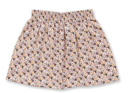 Sense Organics katoenen sweat rok bloemetjes MALIA