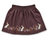 Sense Organics sweat skirt MALIA rabbits