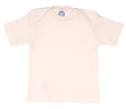 Cosilana tshirt korte mouw naturel 70% wol 30% zijde