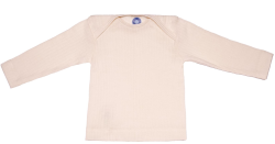 Cosilana tshirt lange mouw  wol/zijde/katoen naturel (91033)