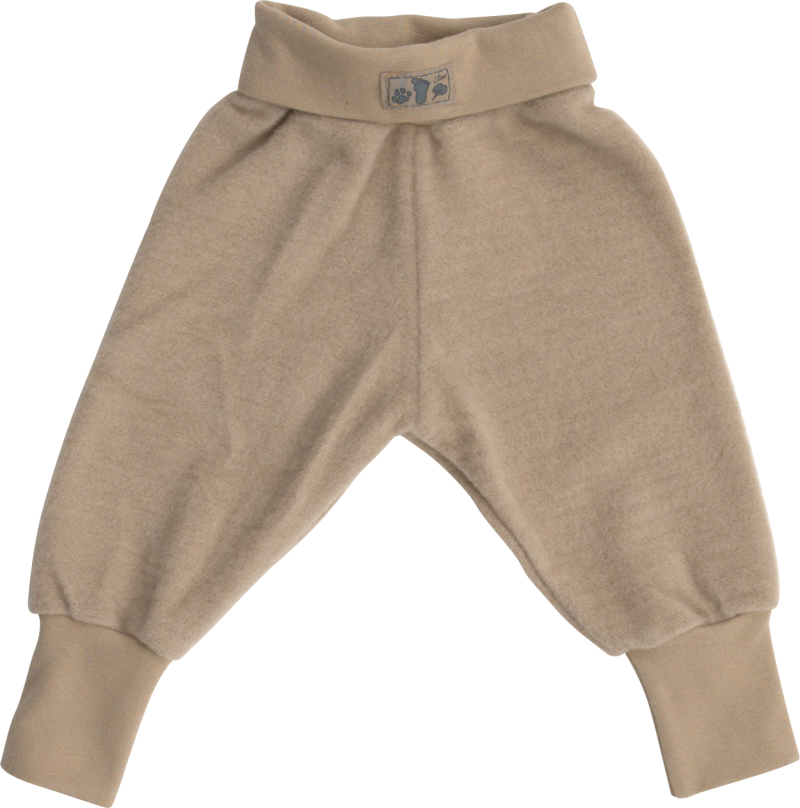 Lilano brushed woolen pants sand