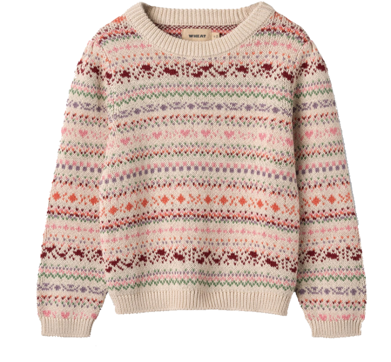 Wheat katoenen gebreide trui Olga