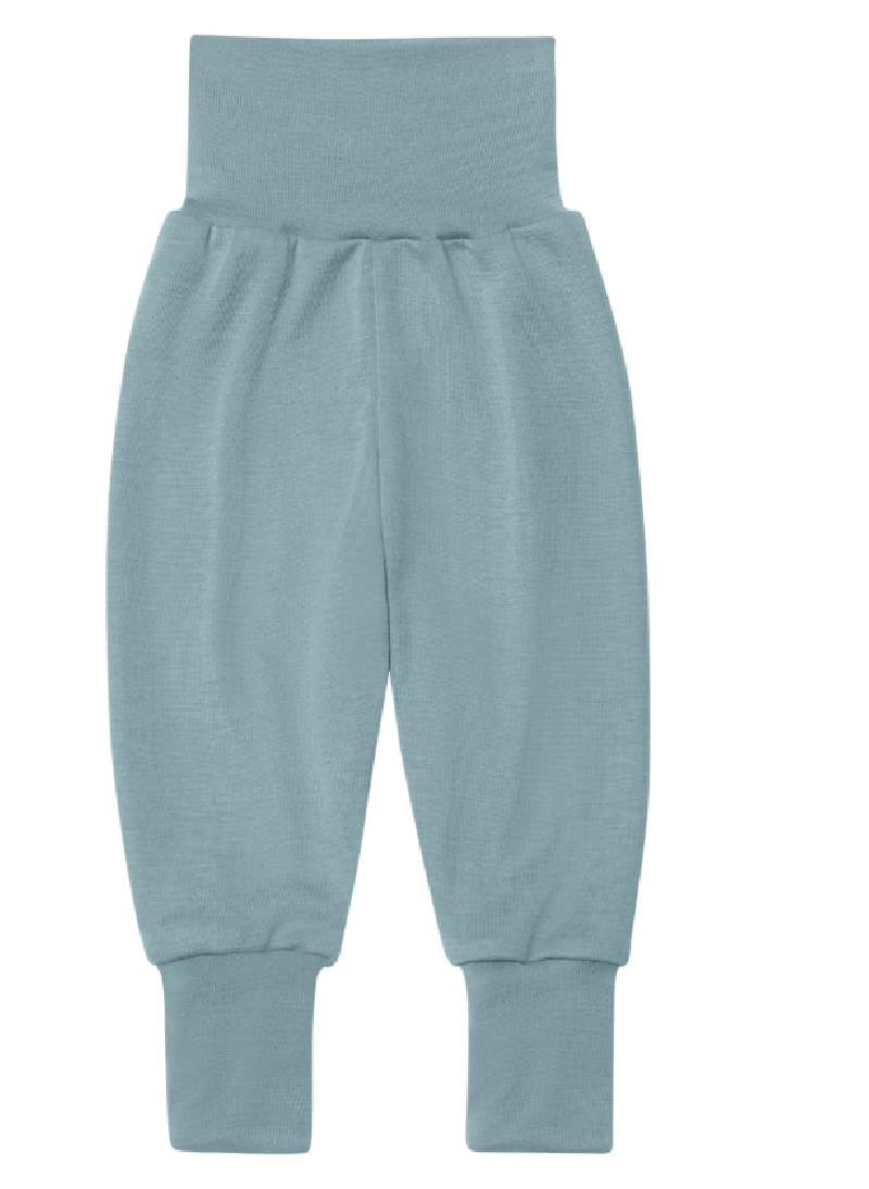 Engel Natur wool silk pants mountain blue