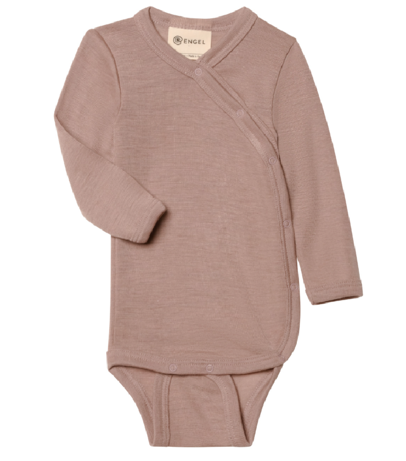 copy of copy of Engel Natur wool silk wrap around body dusty rose