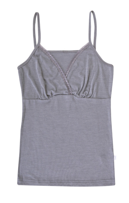 copy of Joha woolsilk undershirt grey  (72243)