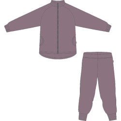 Joha outlet wollen set broek en longsleeve very Grape 90182