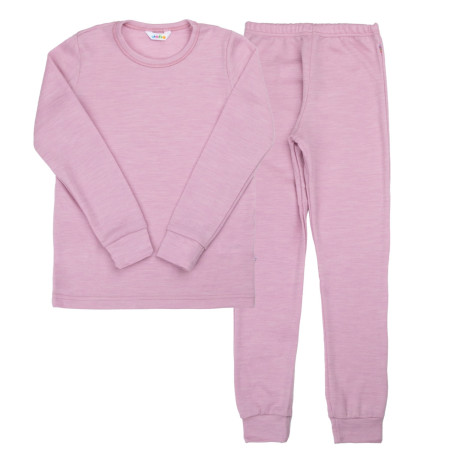Joha outlet pyjama pink made of 100% merinowool