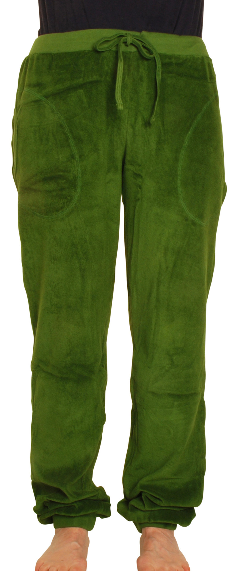 Duns Sweden terry ladies pants Treetop Green